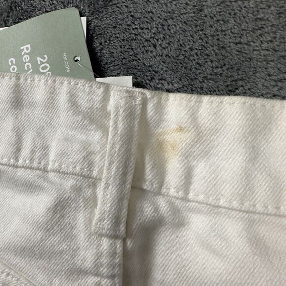 H and M Denim Jeans Women's Size 6 (28x26) White with tags - Picture 13 of 13
